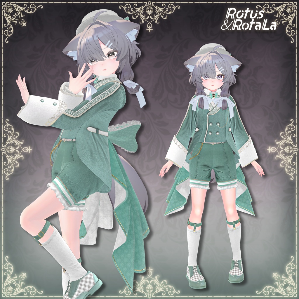 Loyal Sailfin💜【6アバター対応】王子ロリィタ服【MA対応】