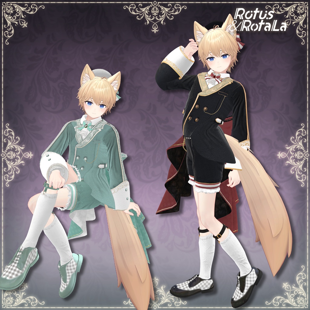 Loyal Sailfin💜【6アバター対応】王子ロリィタ服【MA対応】