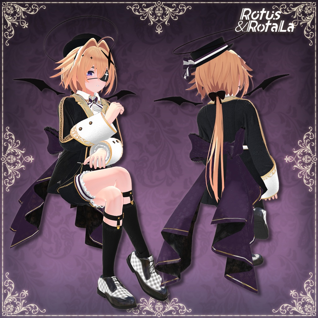 Loyal Sailfin💜【6アバター対応】王子ロリィタ服【MA対応】