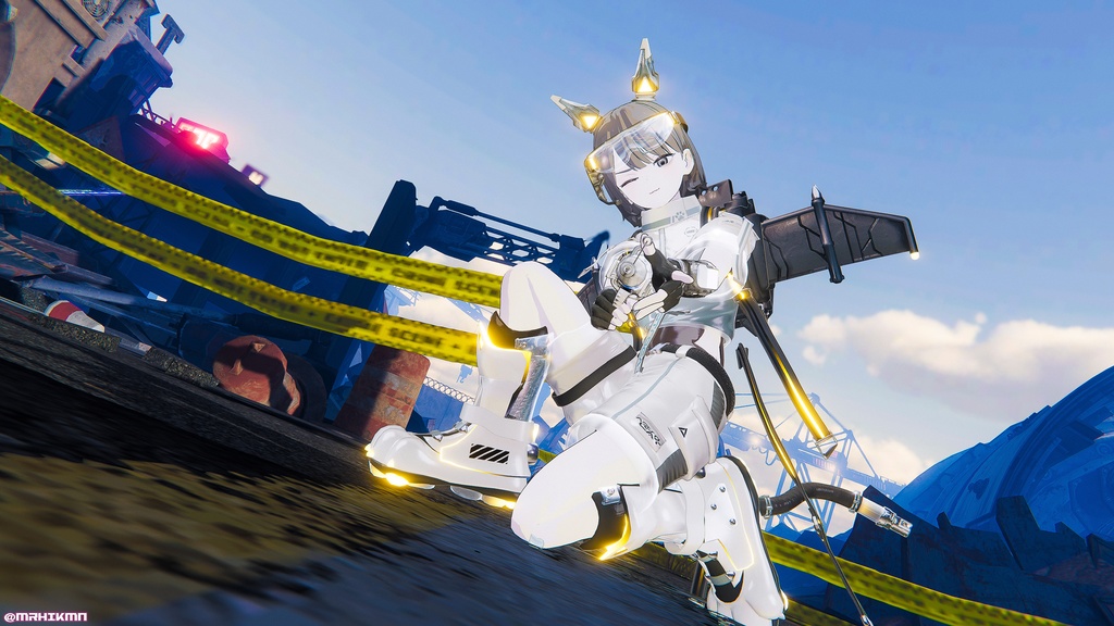 【11アバター対応】AstroCat🚀宇宙服【ギミックあり/MA対応】