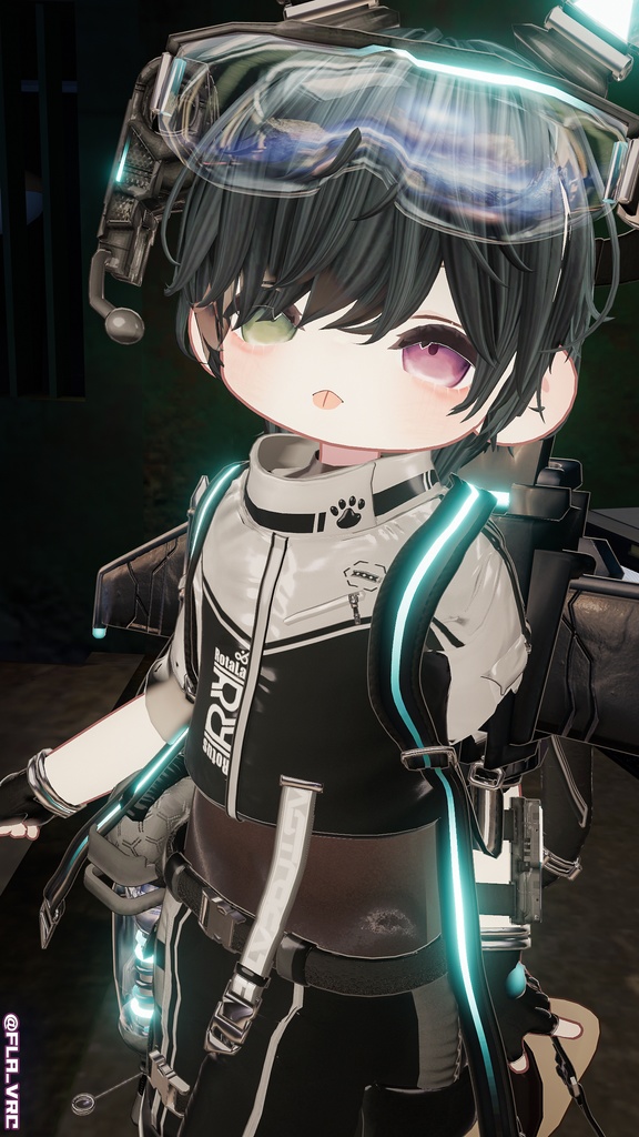 【11アバター対応】AstroCat🚀宇宙服【ギミックあり/MA対応】