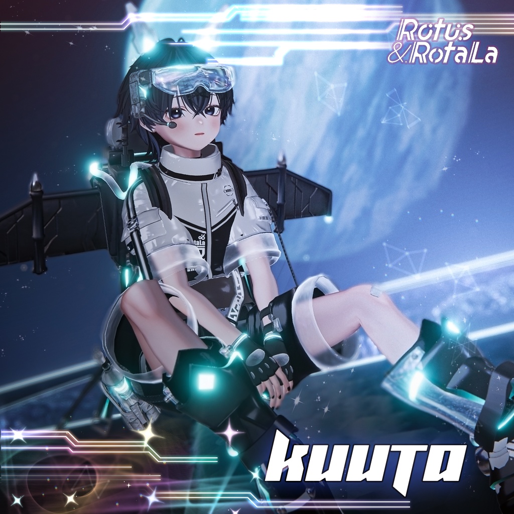 【11アバター対応】AstroCat🚀宇宙服【ギミックあり/MA対応】