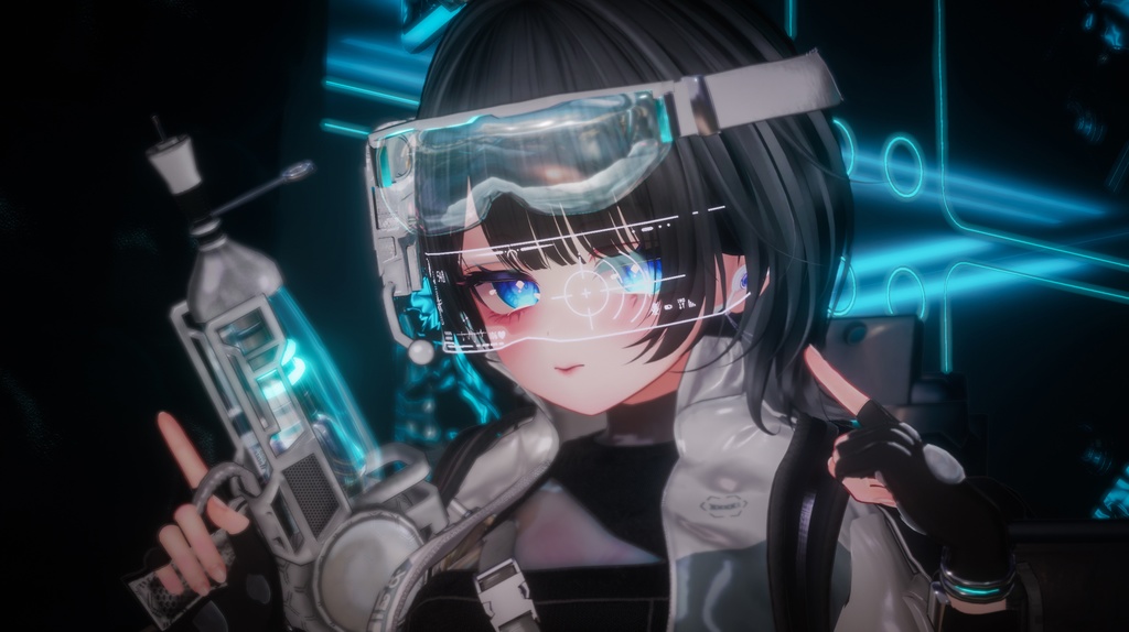 【11アバター対応】AstroCat🚀宇宙服【ギミックあり/MA対応】