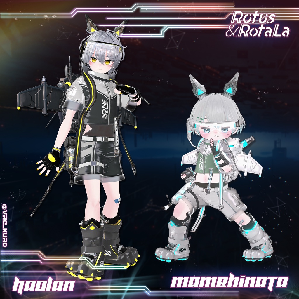 【11アバター対応】AstroCat🚀宇宙服【ギミックあり/MA対応】