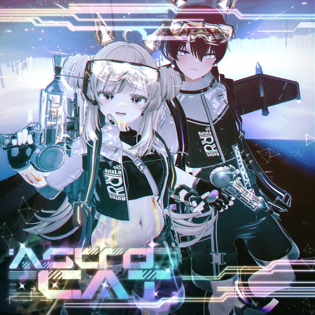 【11アバター対応】AstroCat🚀宇宙服【ギミックあり/MA対応】