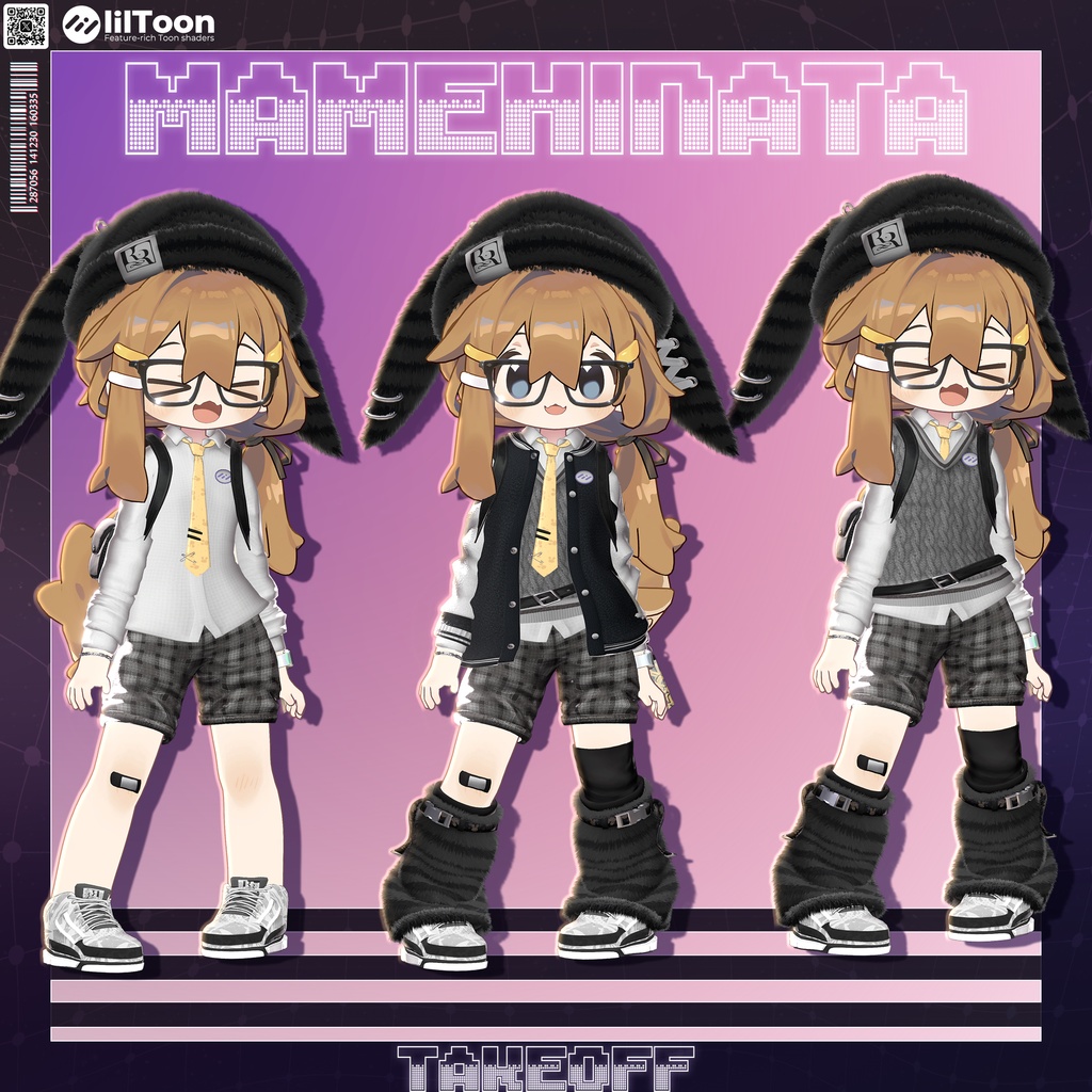 【15アバター対応】Y2K Rabbioli💜🐇【MA対応】