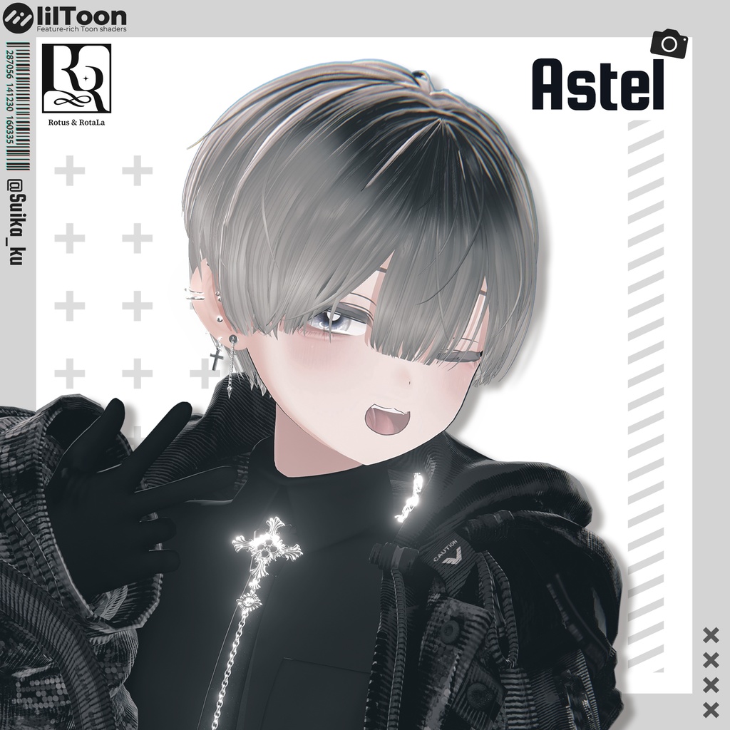 【16アバター対応】RotaMushShortHair🤍【MA対応】髪型