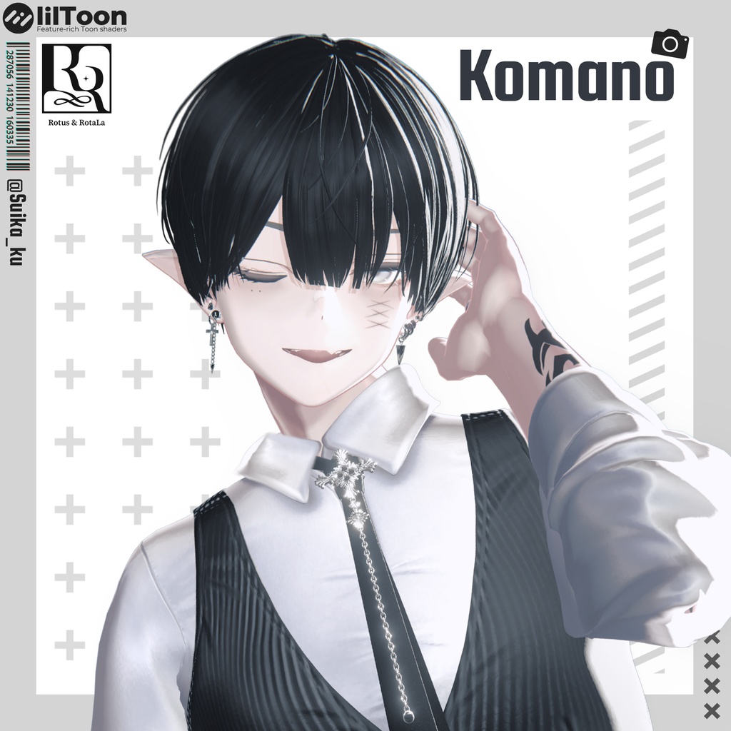 【16アバター対応】RotaMushShortHair🤍【MA対応】髪型