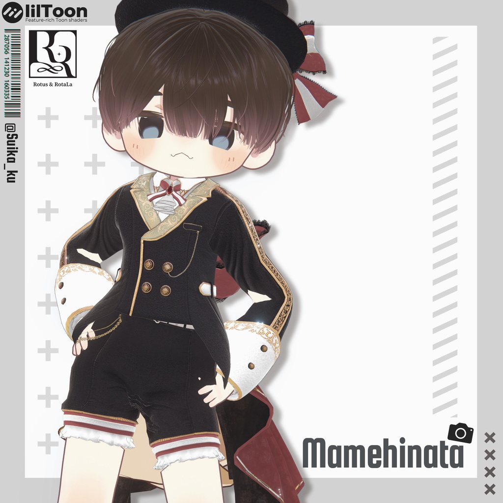 【16アバター対応】RotaMushShortHair🤍【MA対応】髪型