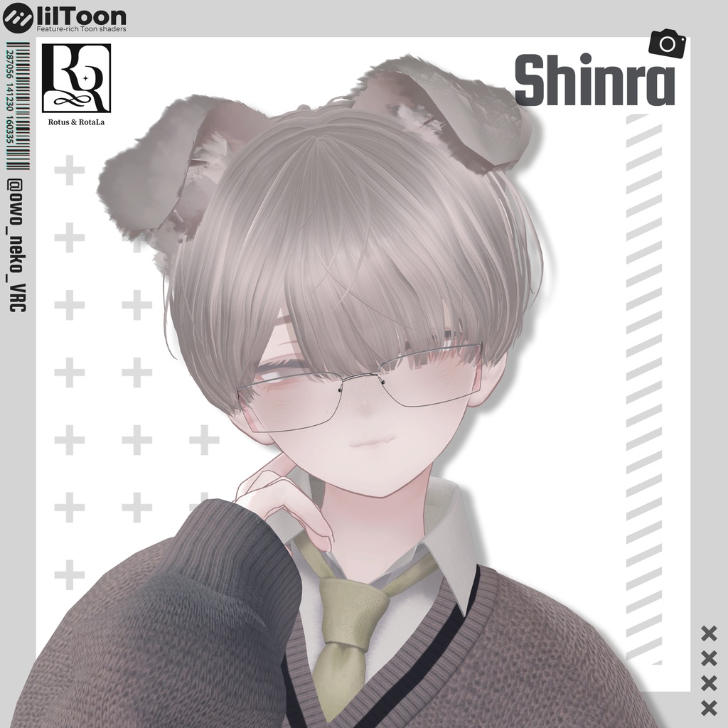 【16アバター対応】RotaMushShortHair🤍【MA対応】髪型