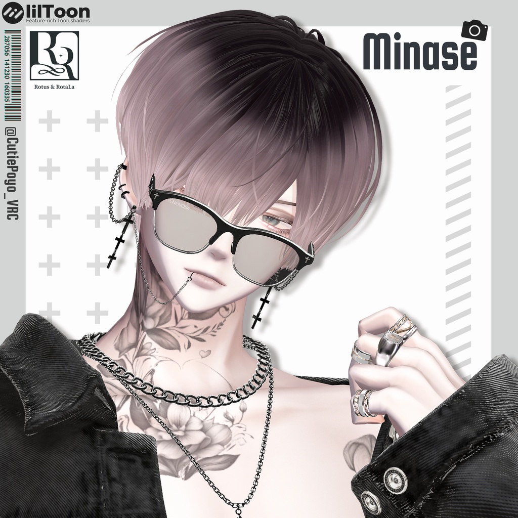 【16アバター対応】RotaMushShortHair🤍【MA対応】髪型