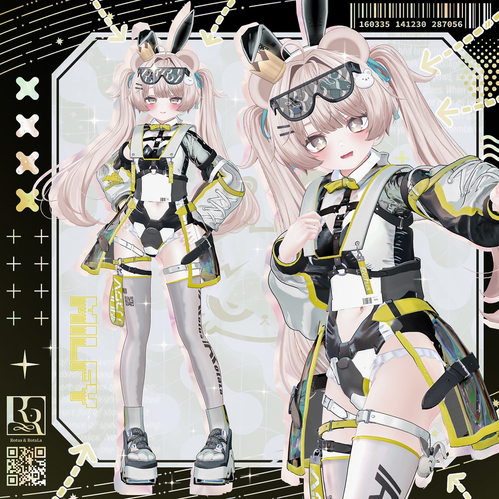 【9アバター対応】AstroBunny【MA対応】