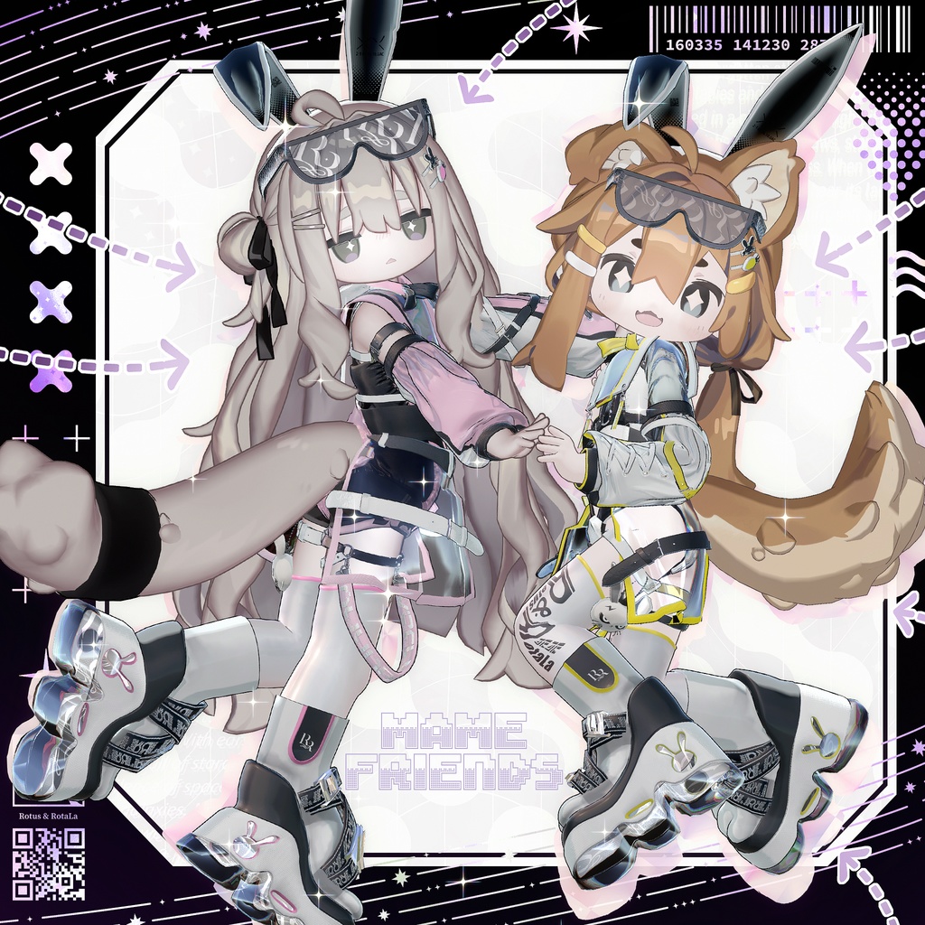 【9アバター対応】AstroBunny【MA対応】