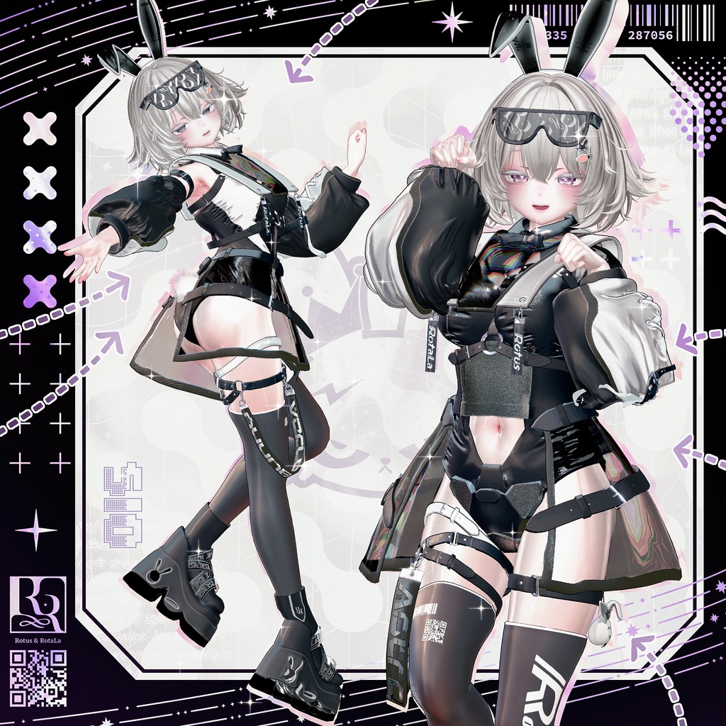 【9アバター対応】AstroBunny【MA対応】