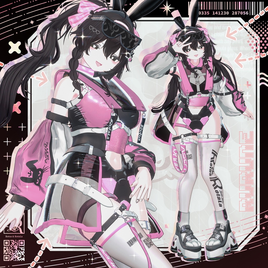 【9アバター対応】AstroBunny【MA対応】