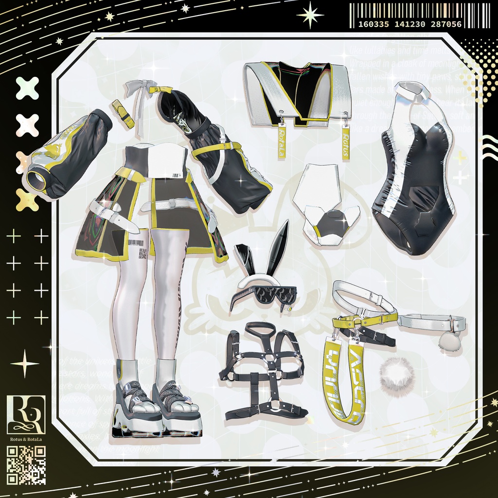 【9アバター対応】AstroBunny【MA対応】