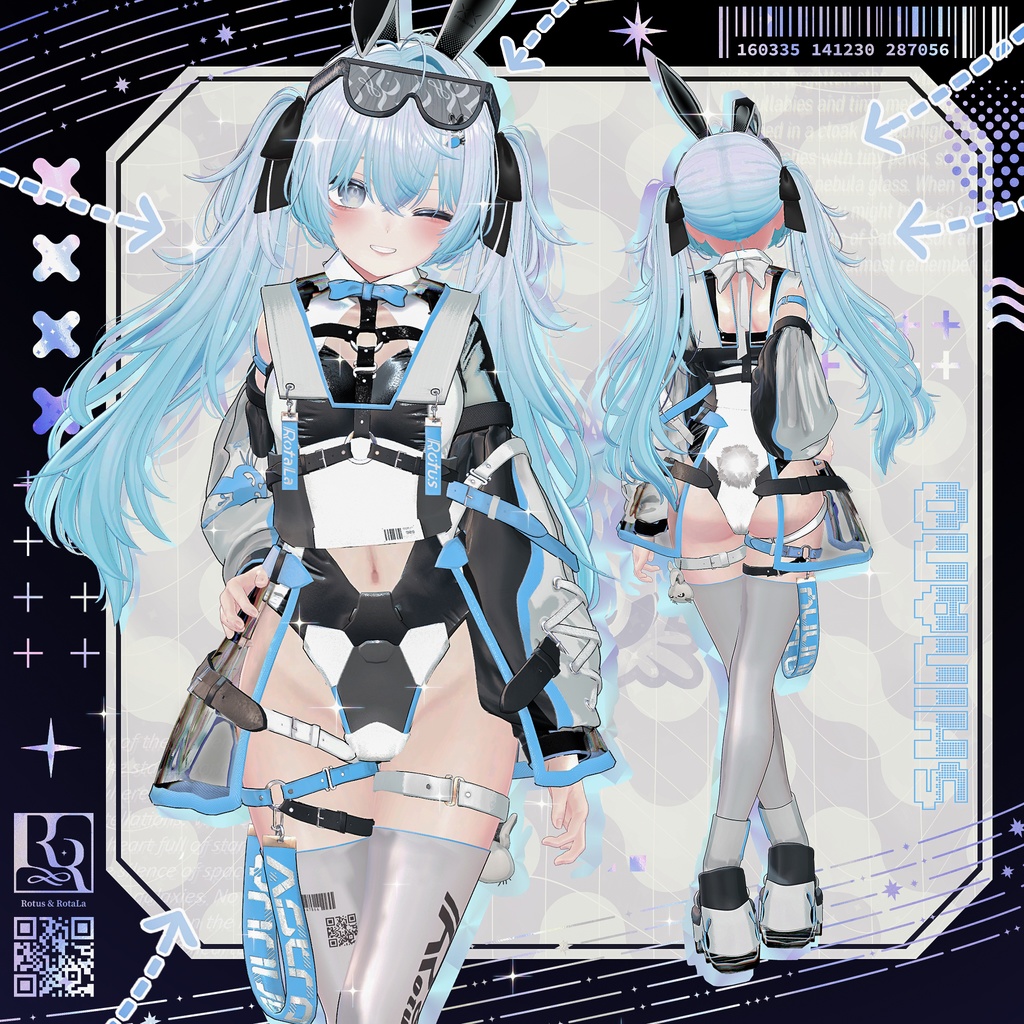 【9アバター対応】AstroBunny【MA対応】