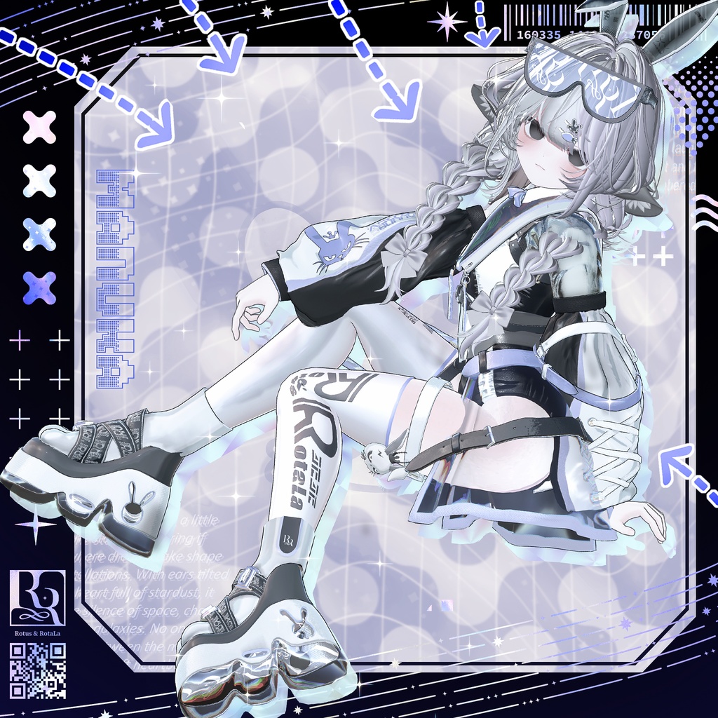 【9アバター対応】AstroBunny【MA対応】