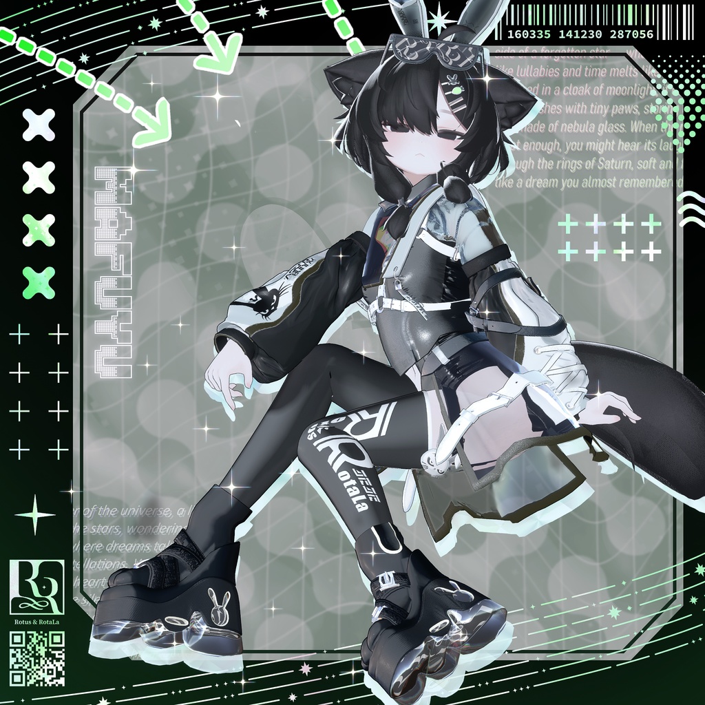 【9アバター対応】AstroBunny【MA対応】