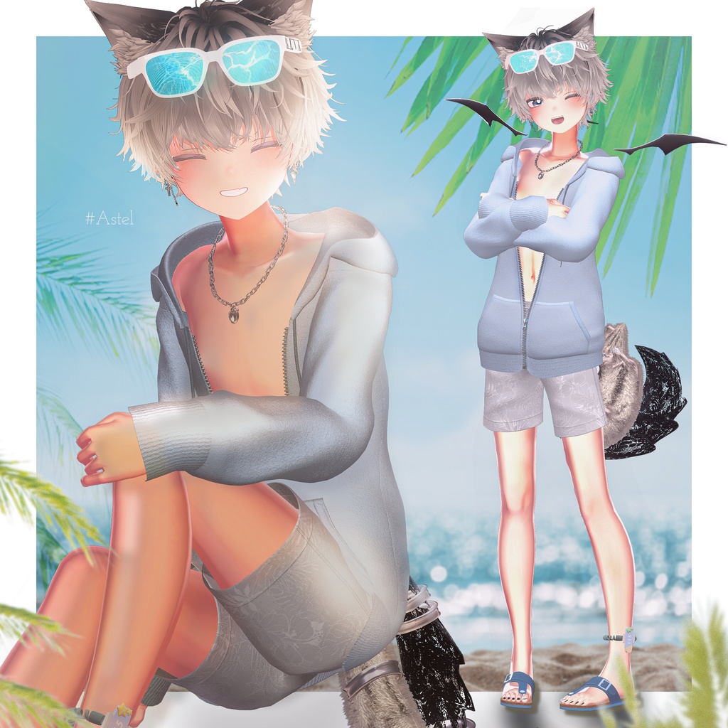 【19アバター対応】RotaShortHair🖤【MA対応】髪型