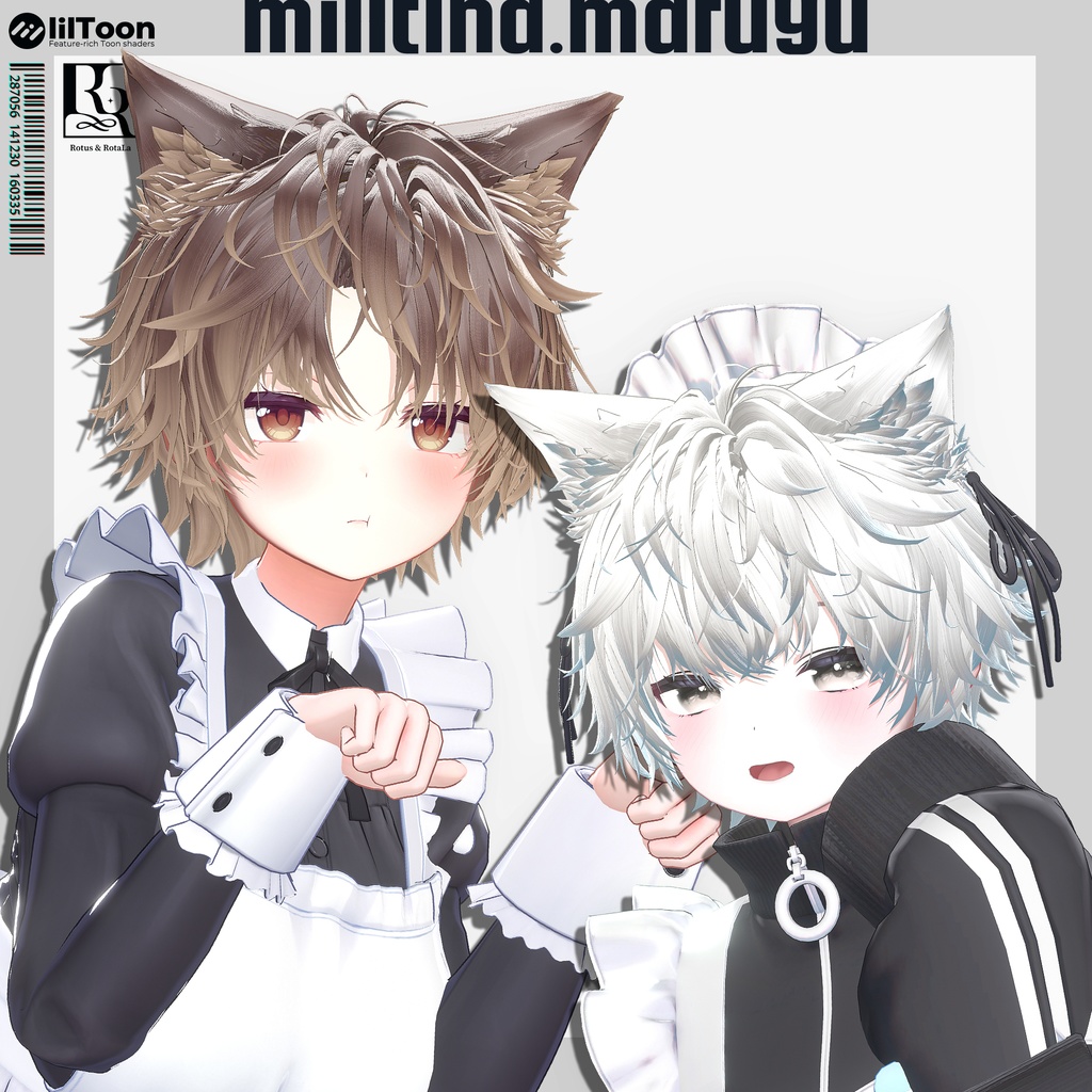 【19アバター対応】RotaShortHair🖤【MA対応】髪型