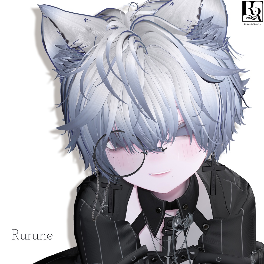 【19アバター対応】RotaShortHair🖤【MA対応】髪型