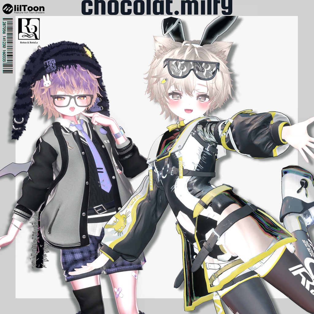 【19アバター対応】RotaShortHair🖤【MA対応】髪型