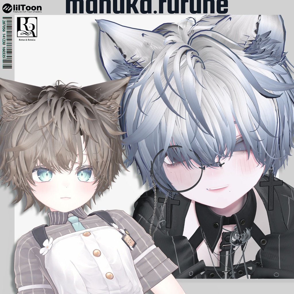 【19アバター対応】RotaShortHair🖤【MA対応】髪型