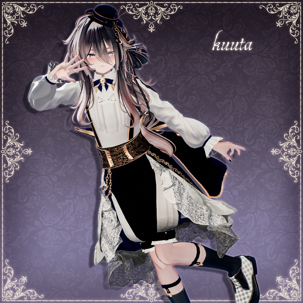 Loyal Sailfin💜RE【7アバター対応】王子ロリィタ服【MA対応】SALE中