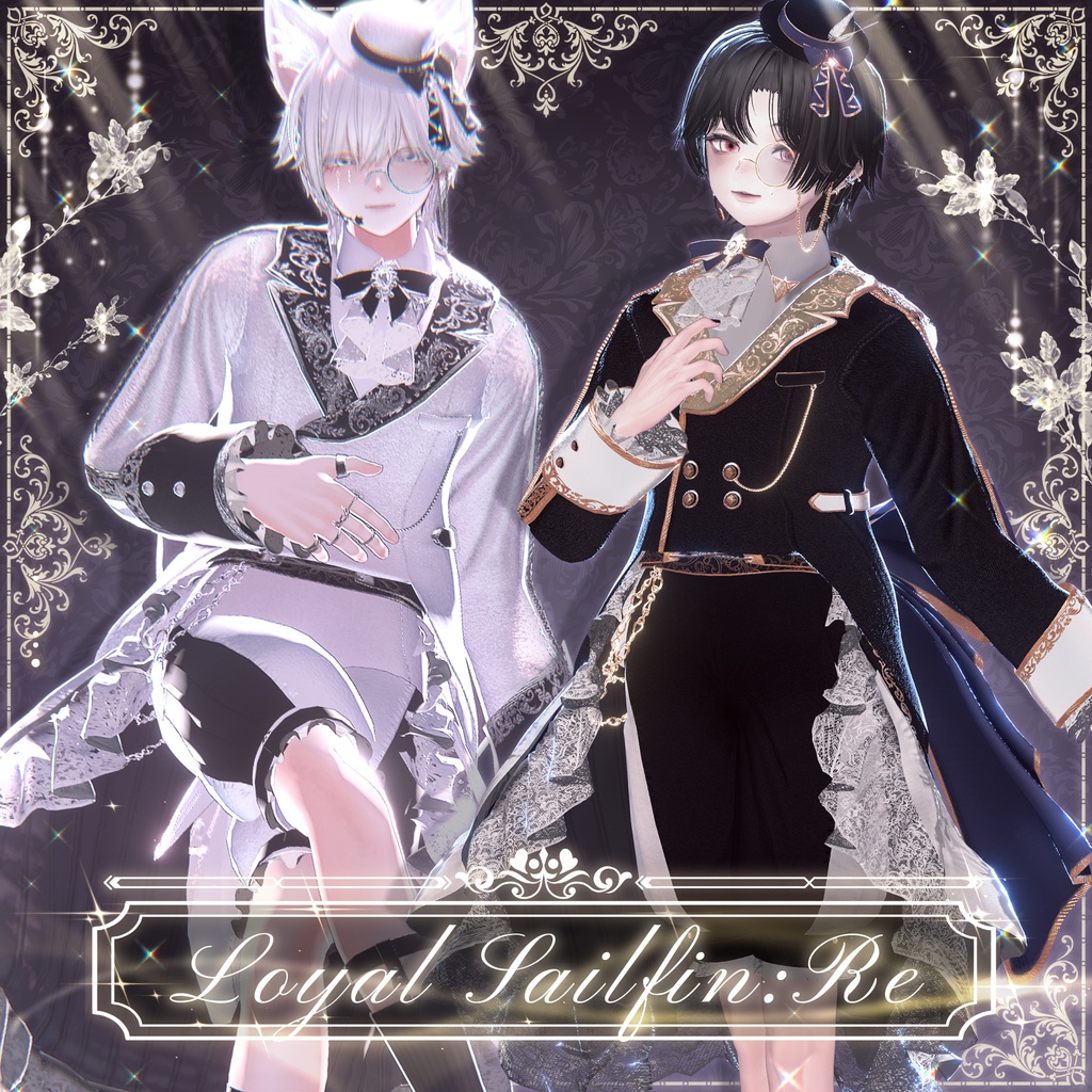 Loyal Sailfin💜RE【7アバター対応】王子ロリィタ服【MA対応】SALE中