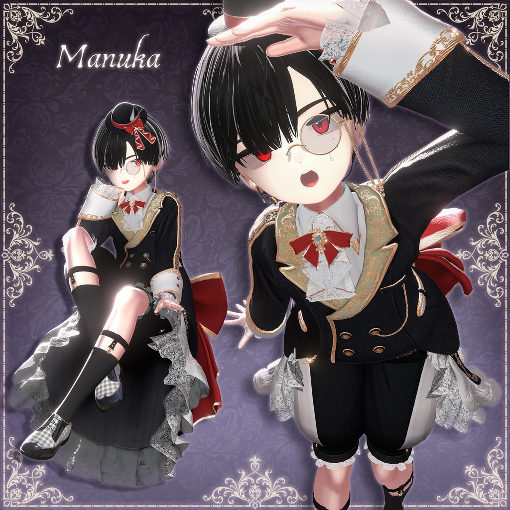 Loyal Sailfin💜RE【7アバター対応】王子ロリィタ服【MA対応】SALE中