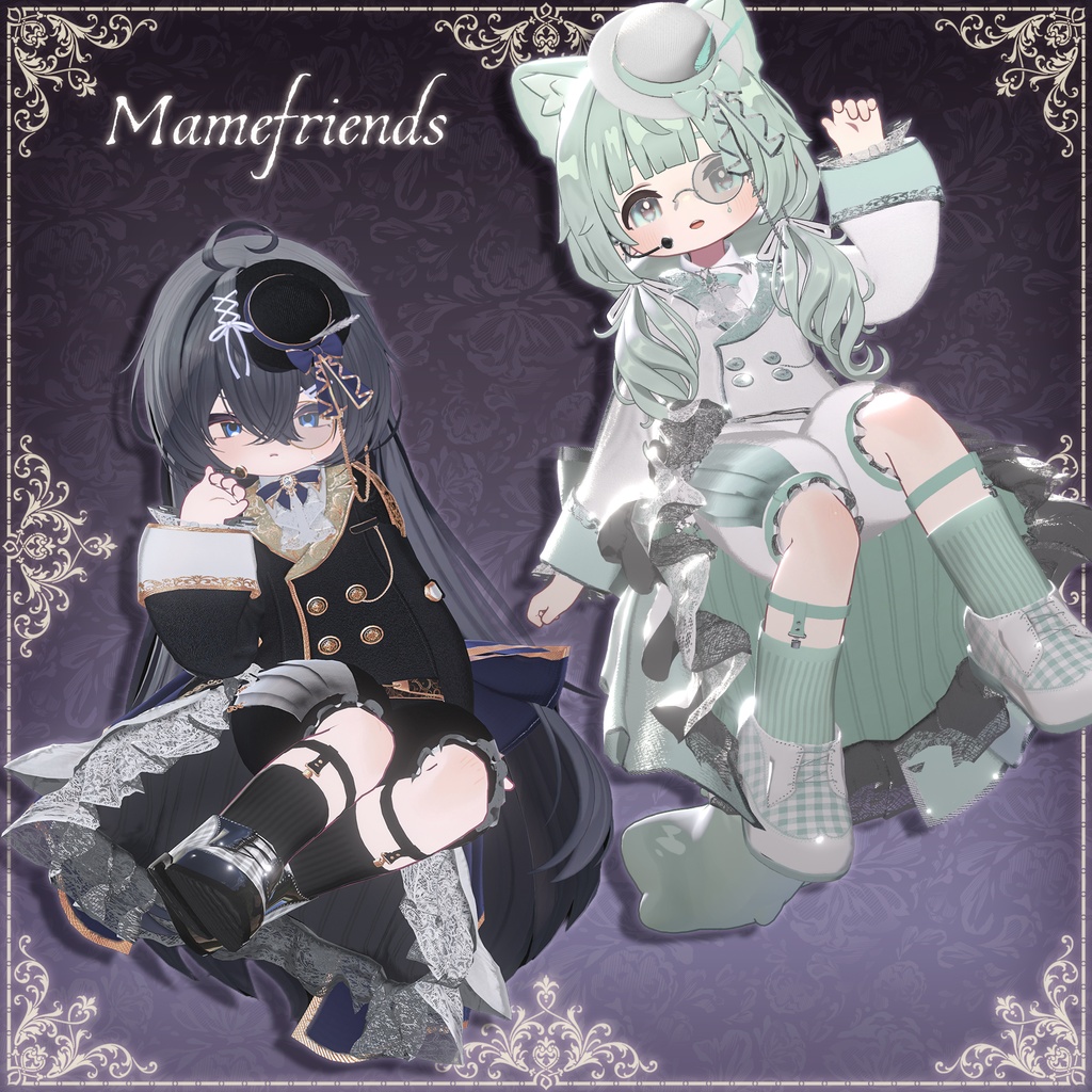 Loyal Sailfin💜RE【7アバター対応】王子ロリィタ服【MA対応】SALE中