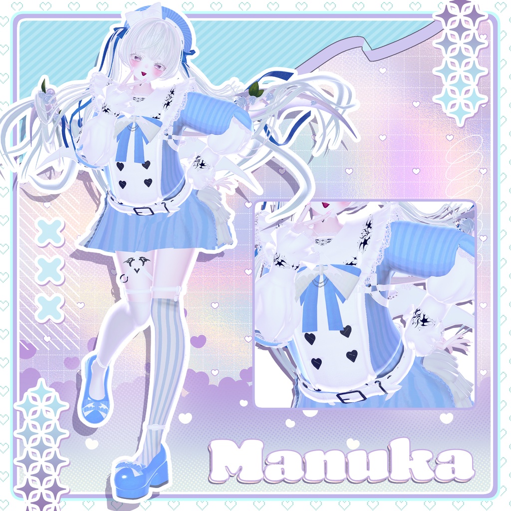 Incubus Sailor🩵【6アバター対応】インキュバスセーラー【MA対応】SALE中