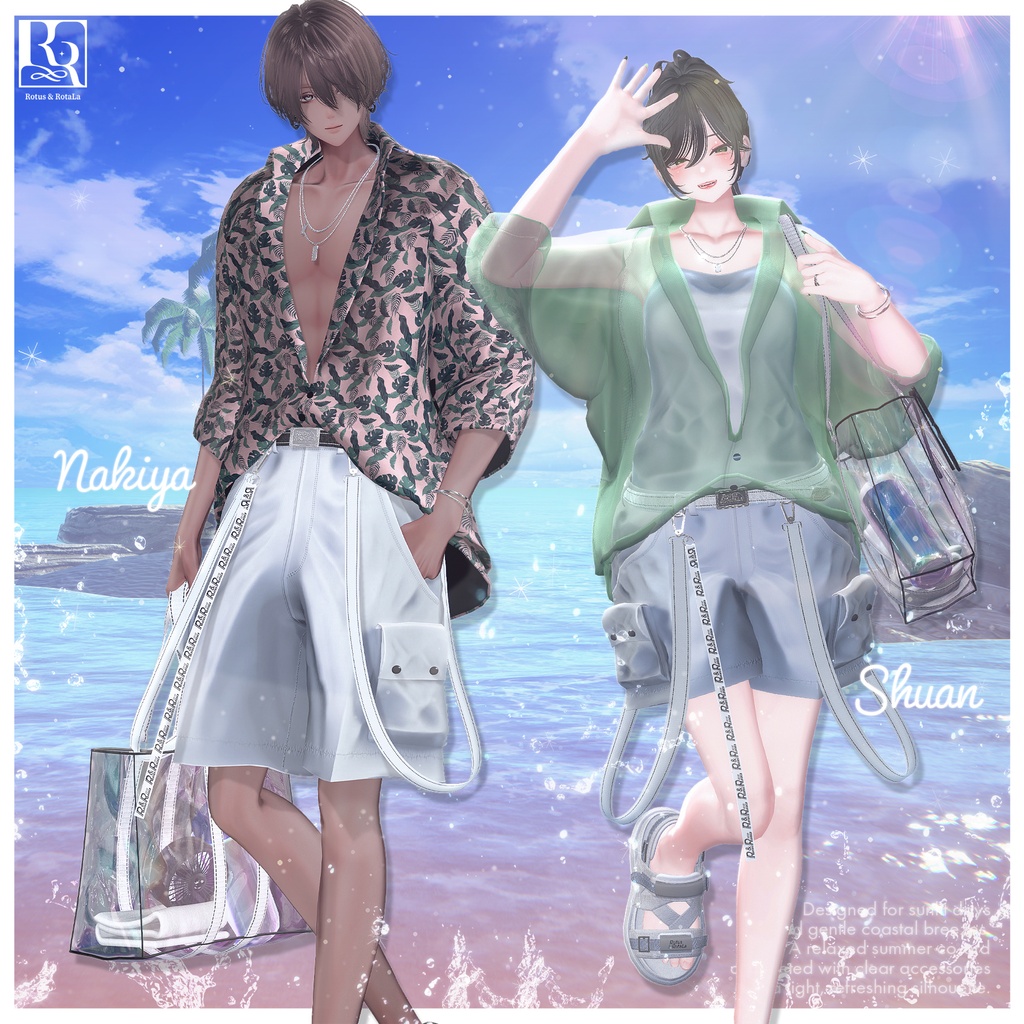 SummerVeil⛵️【12アバター対応】夏向けセットアップ