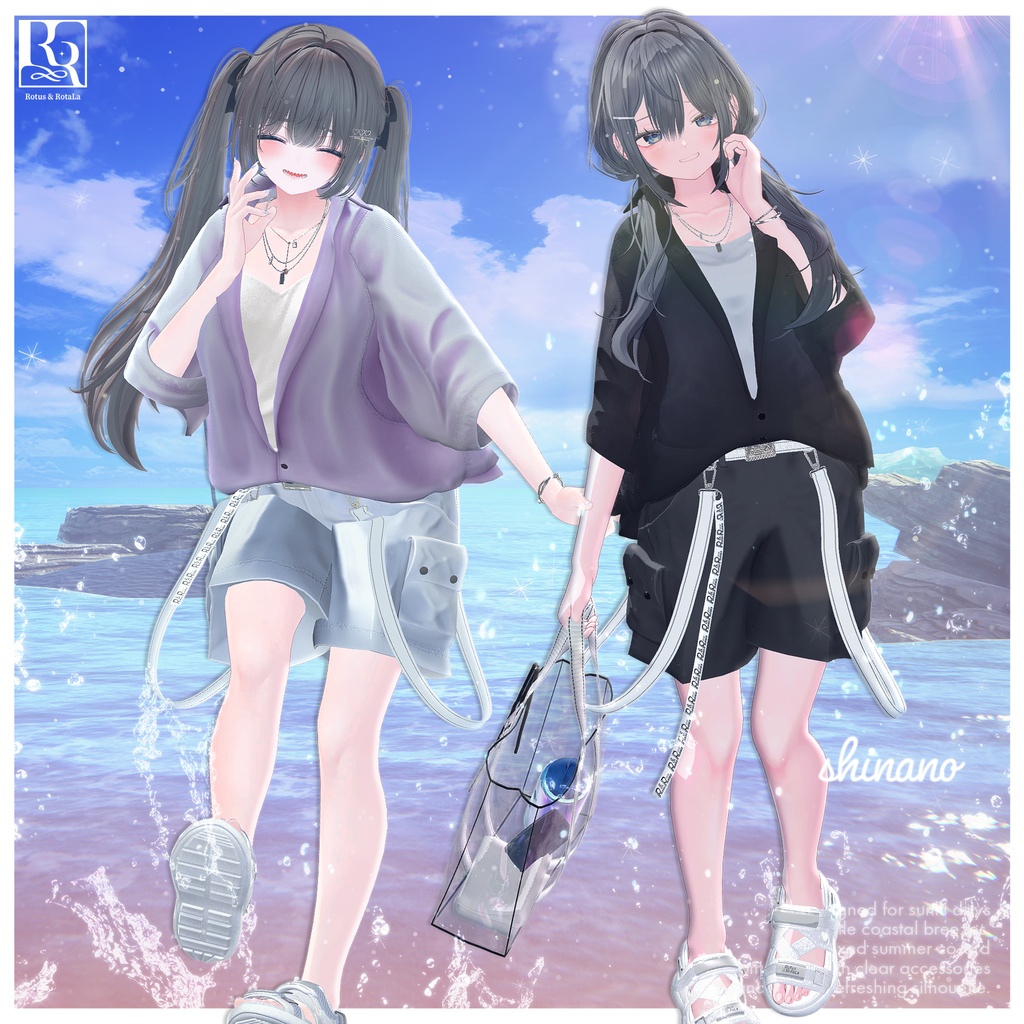 発売Sale🎉SummerVeil⛵️【8アバター対応】夏向けセットアップ