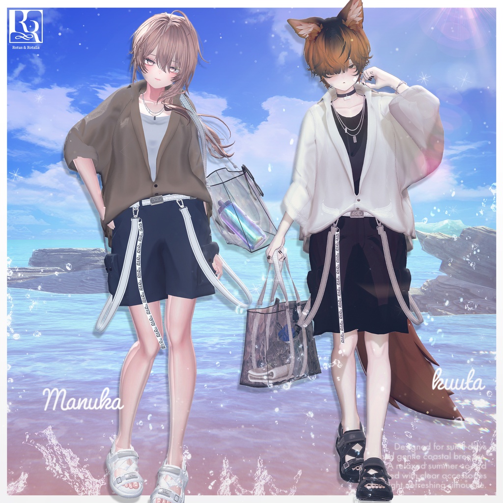 発売Sale🎉SummerVeil⛵️【8アバター対応】夏向けセットアップ