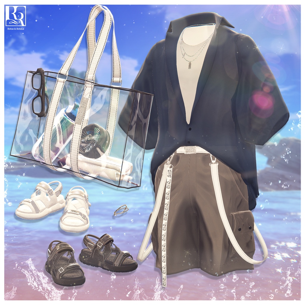 発売Sale🎉SummerVeil⛵️【8アバター対応】夏向けセットアップ