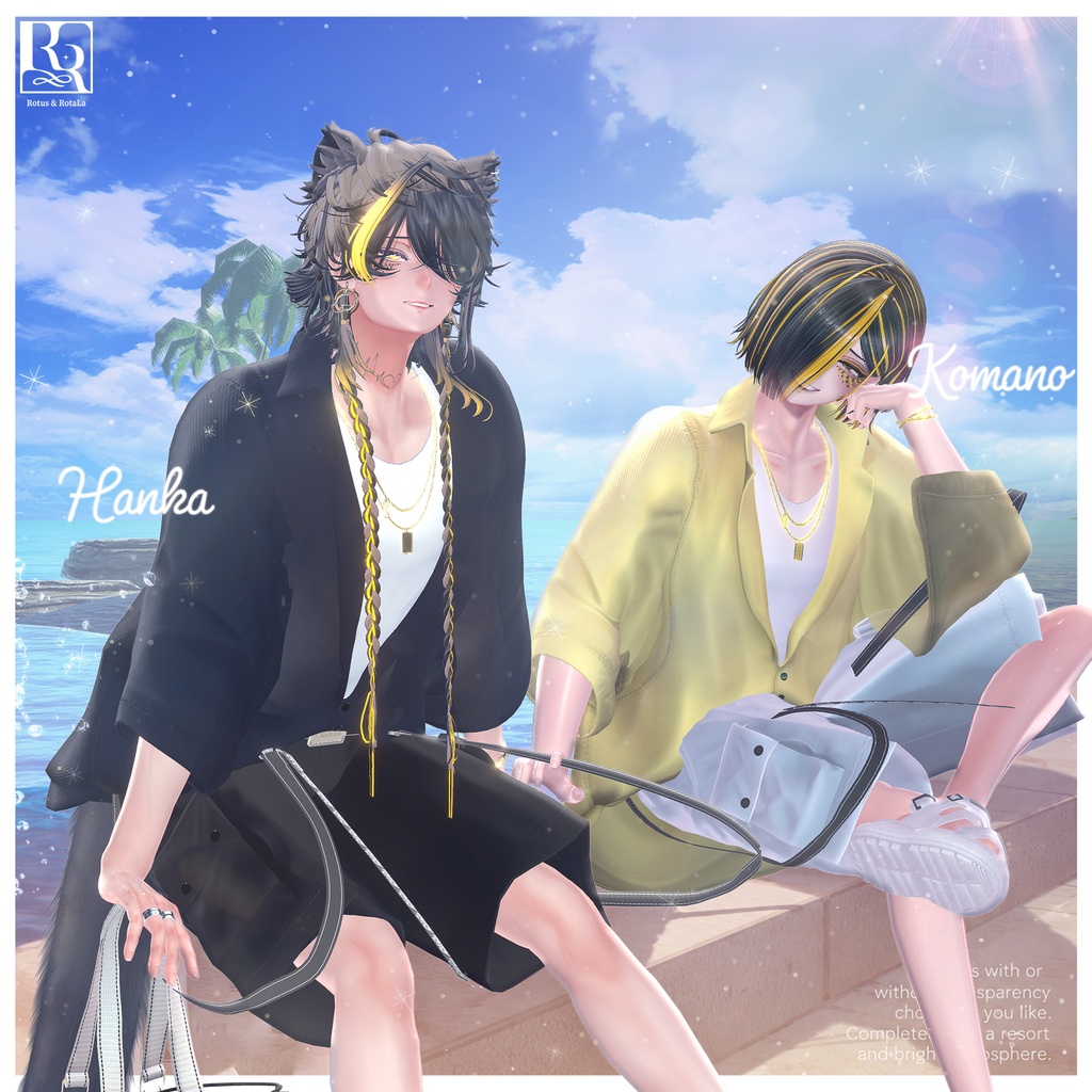 発売Sale🎉SummerVeil⛵️【8アバター対応】夏向けセットアップ