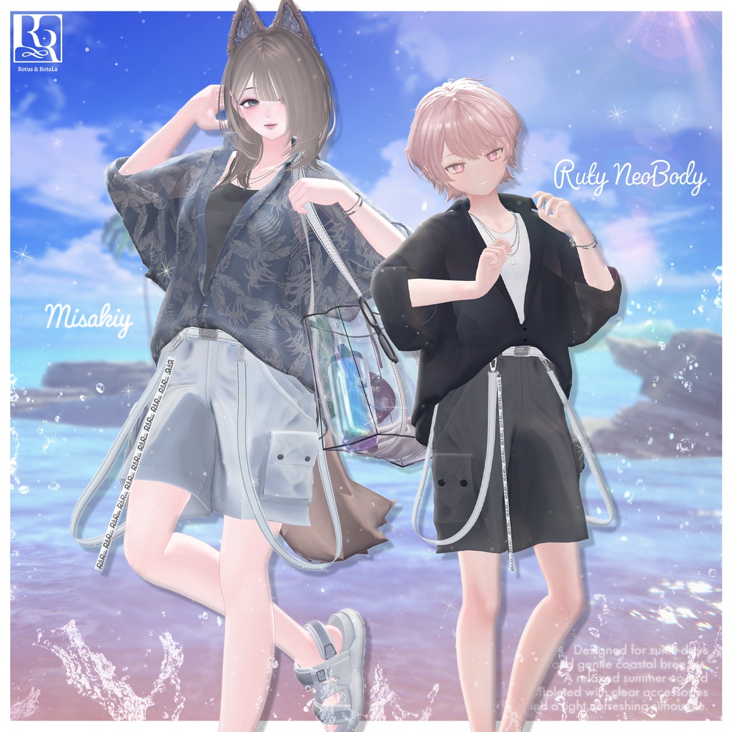 追加SALE✨SummerVeil⛵️【14アバター対応】夏向けセットアップ