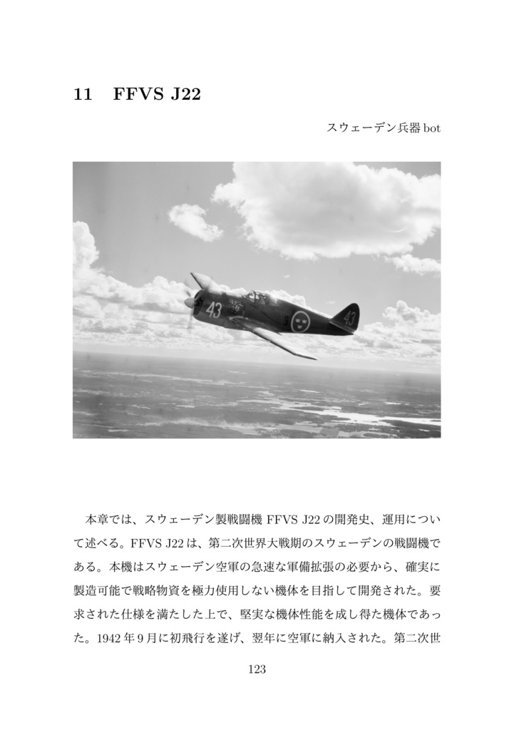 【電子版】スウェーデン空軍機 -スウェーデン及びイタリアで製造されたスウェーデン空軍機について語る本-