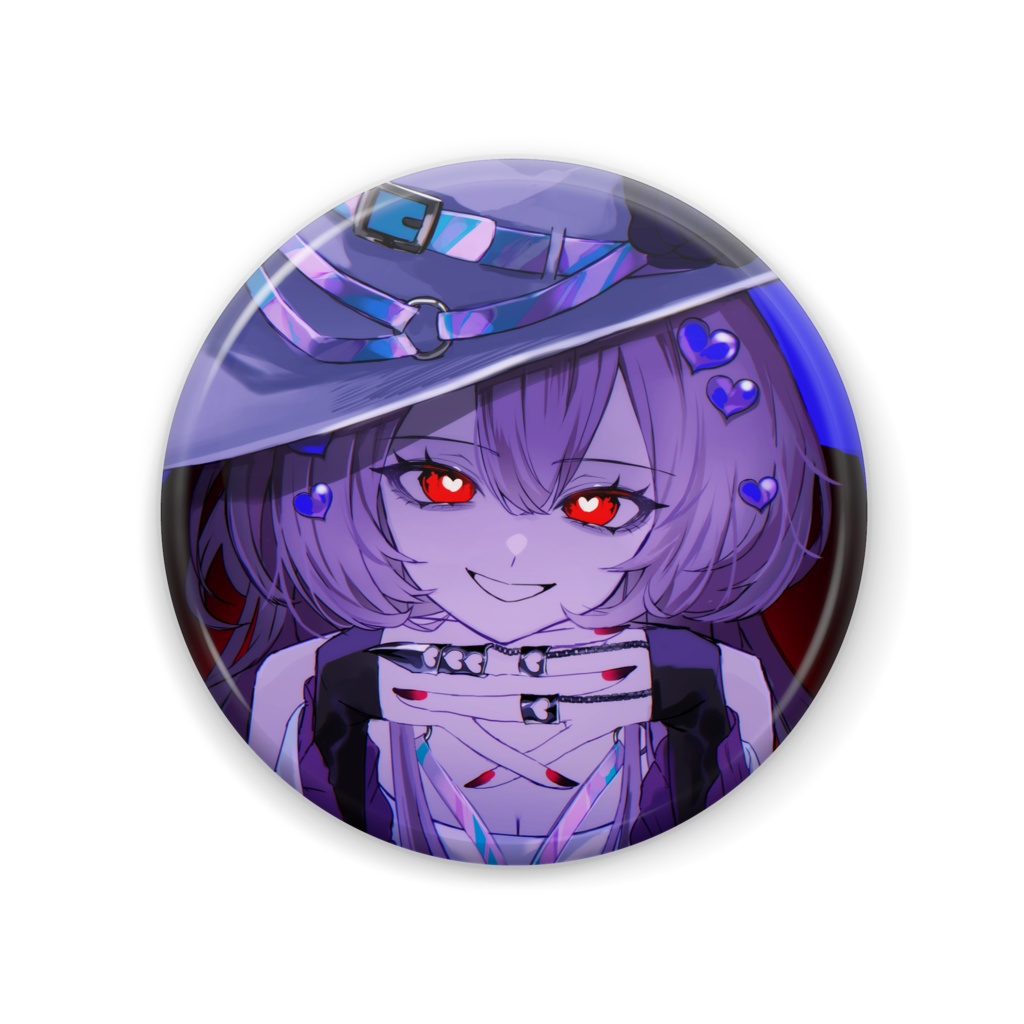 オクト缶バッジ(ハロウィン)