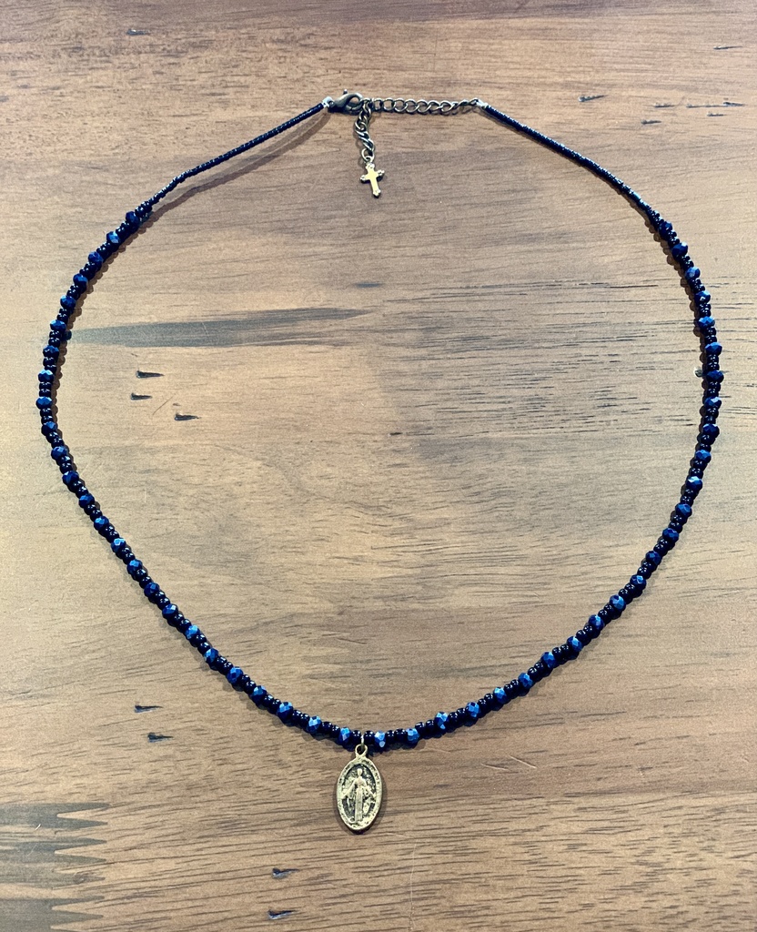 【猫又屋 アンティークメダイのネックレス】