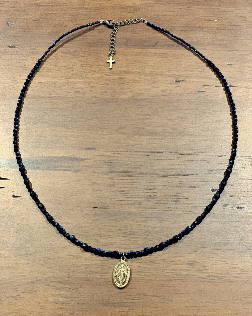 【猫又屋 アンティークメダイのネックレス】