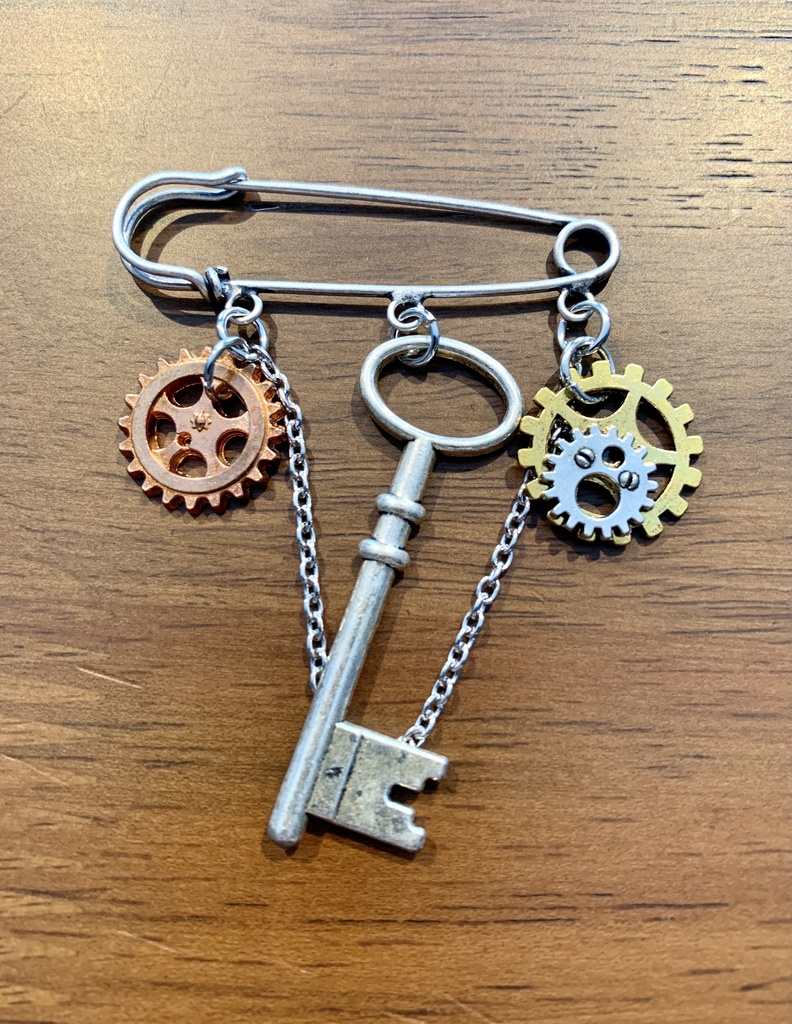 【猫又屋　機械仕掛けの謎ブローチ】