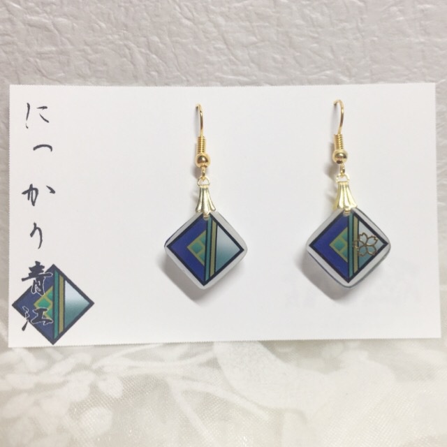 とうらぶ菱形耳飾り　にっかり青江