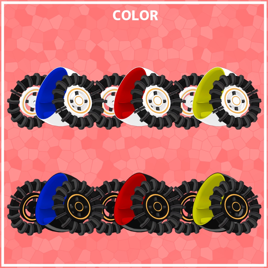 【3Dモデル】ボールホイールチェア【乗り物】