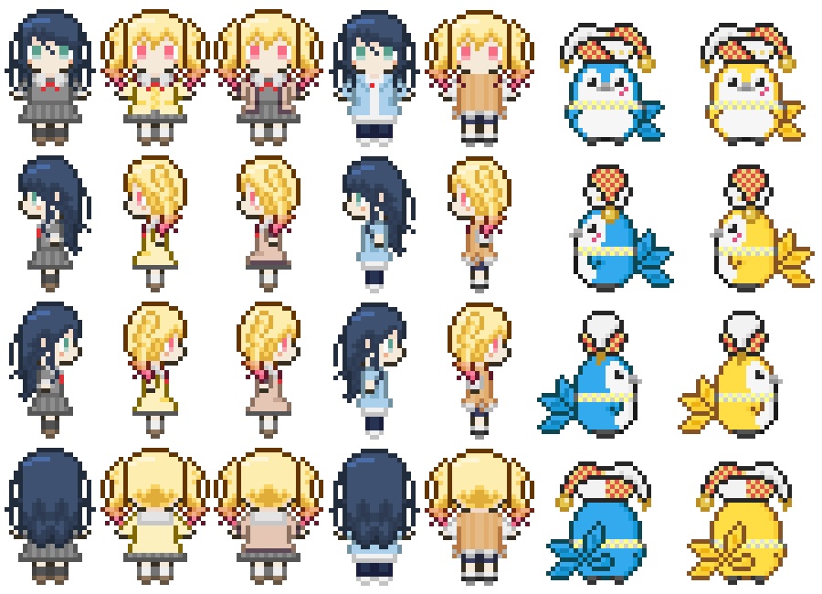 星野一歌＆天馬咲希＆いちさきカラーフェニーくんアバターセット