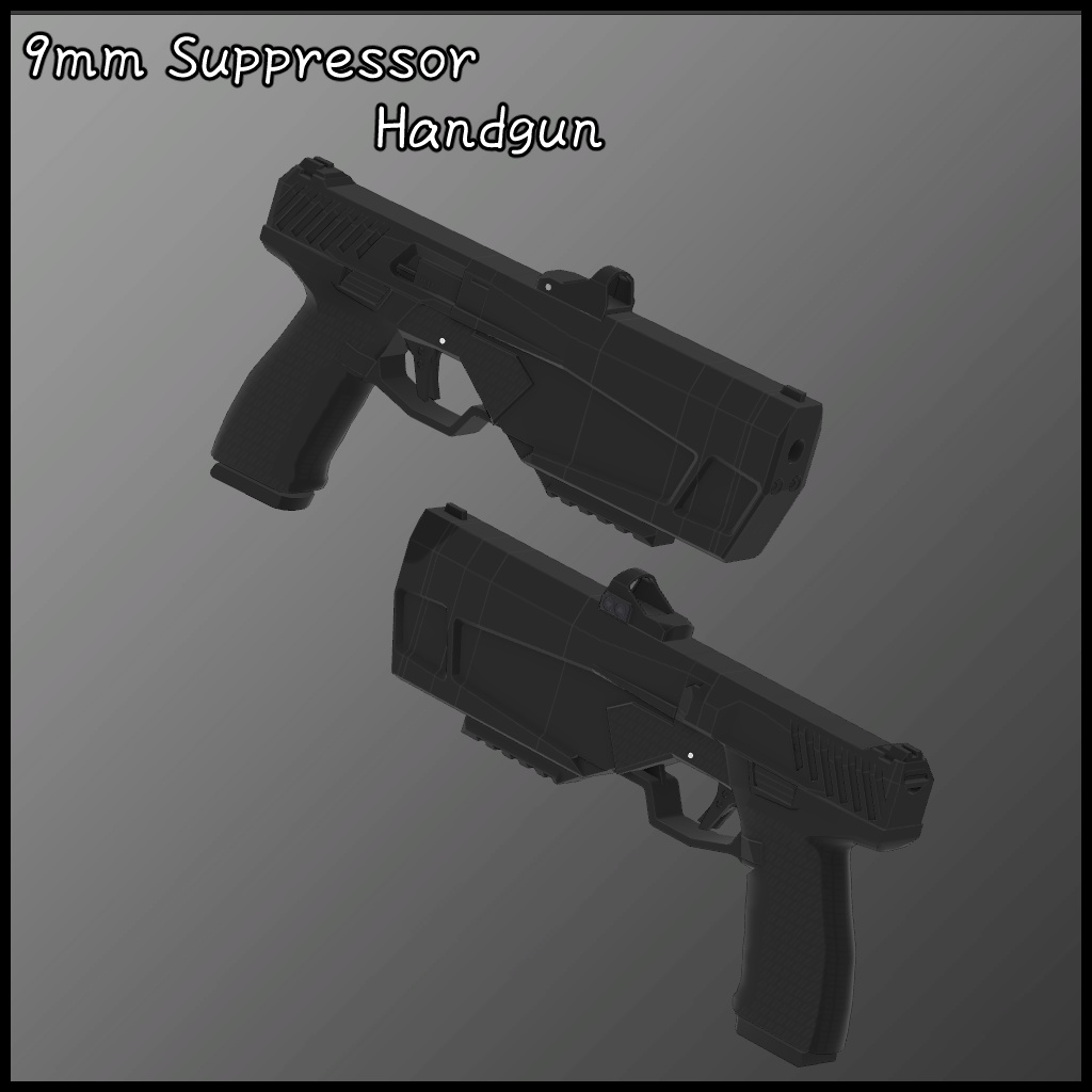 9mm Suppressor Handgun