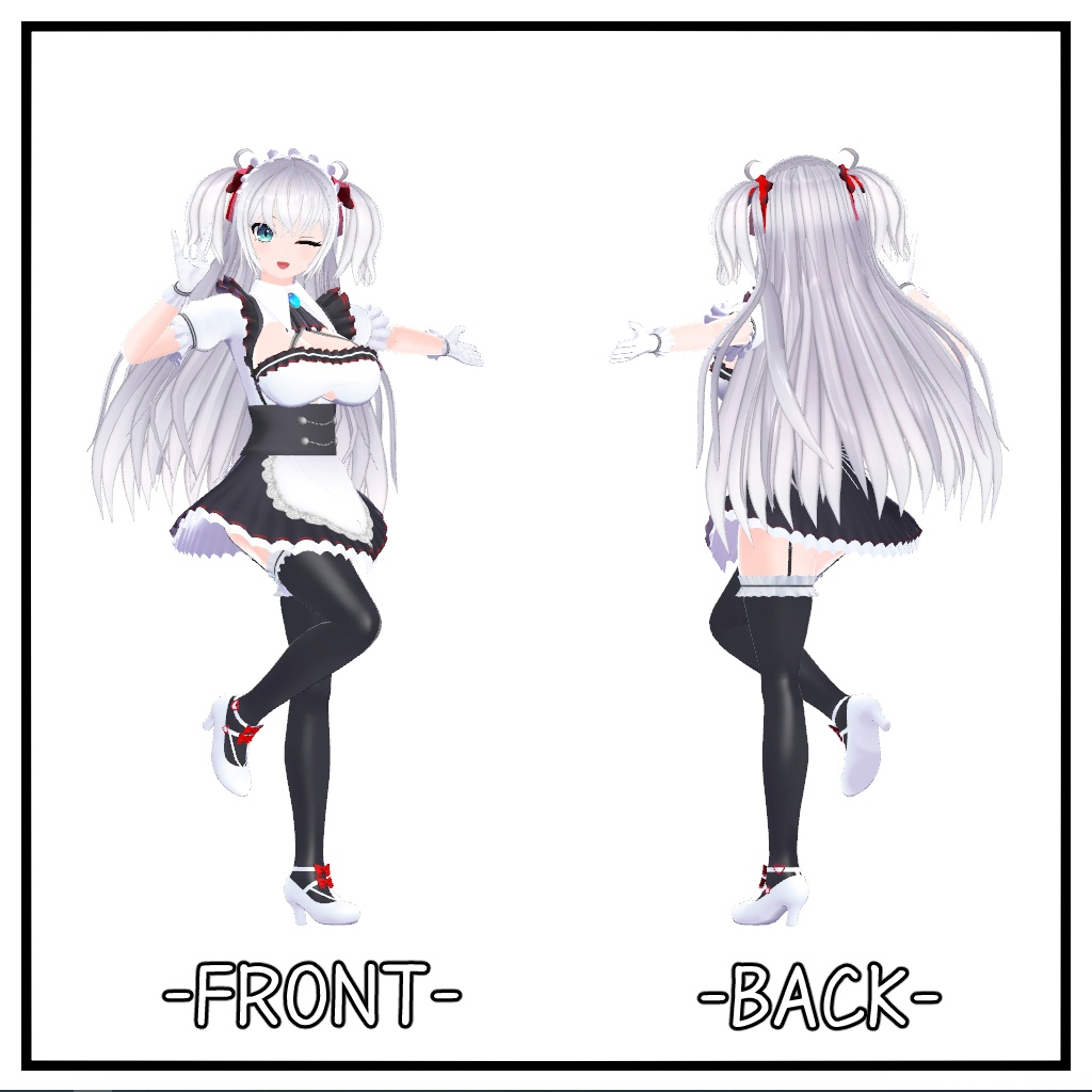 オリジナル3Dモデル「カミラ」