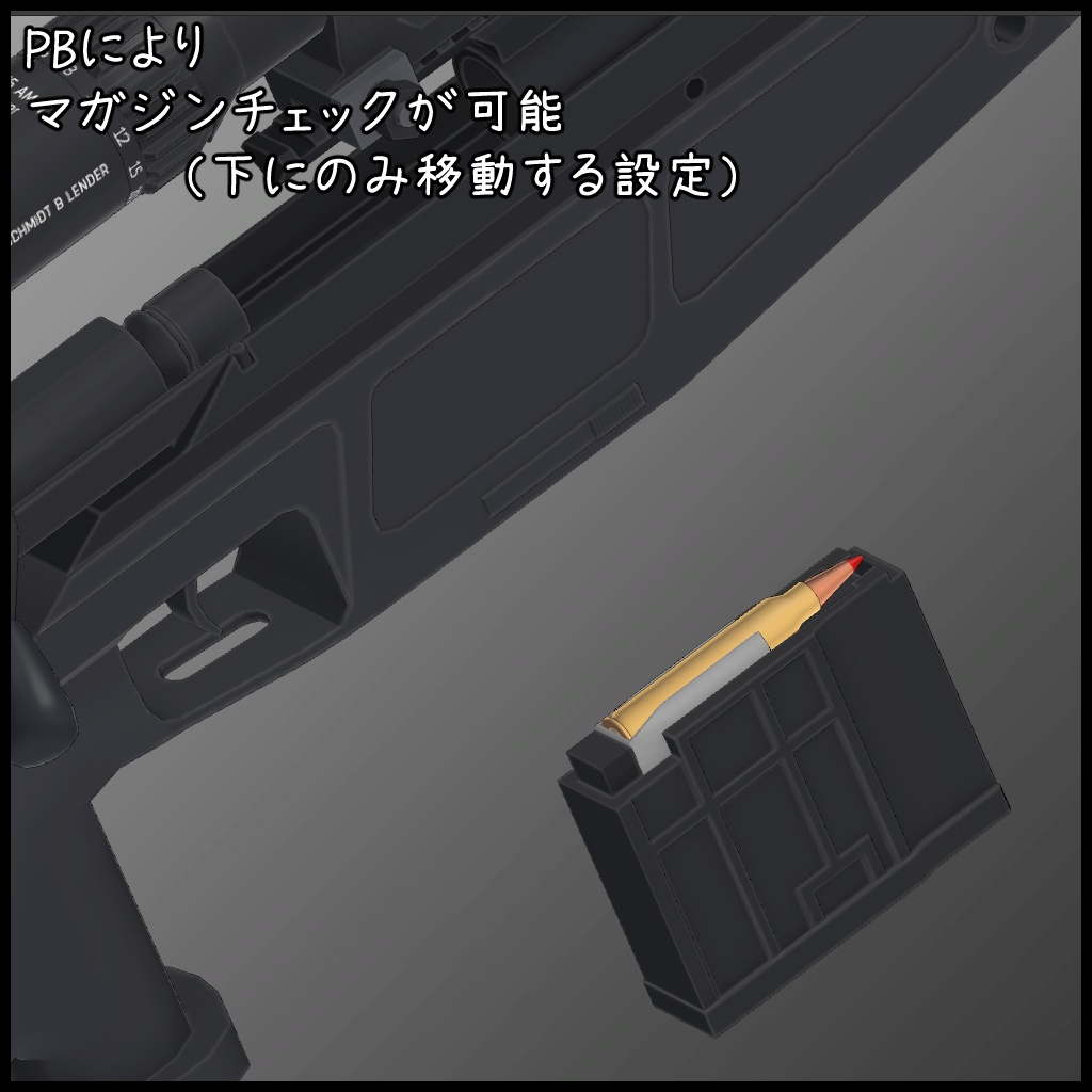 .300 Magnum Sniper rifle